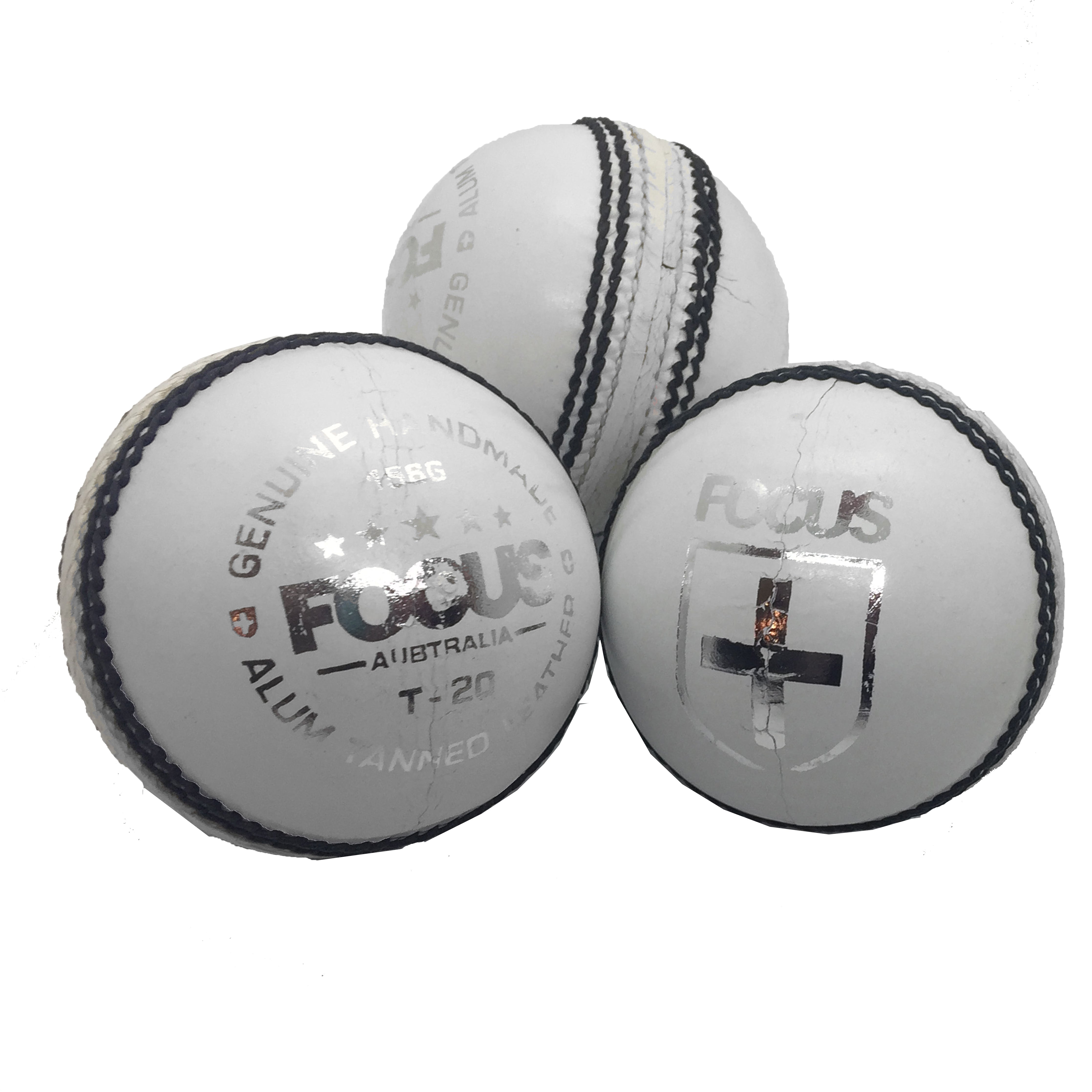 Focus SELECT Series Match Ball White 2pc 135g – Focus Cricket