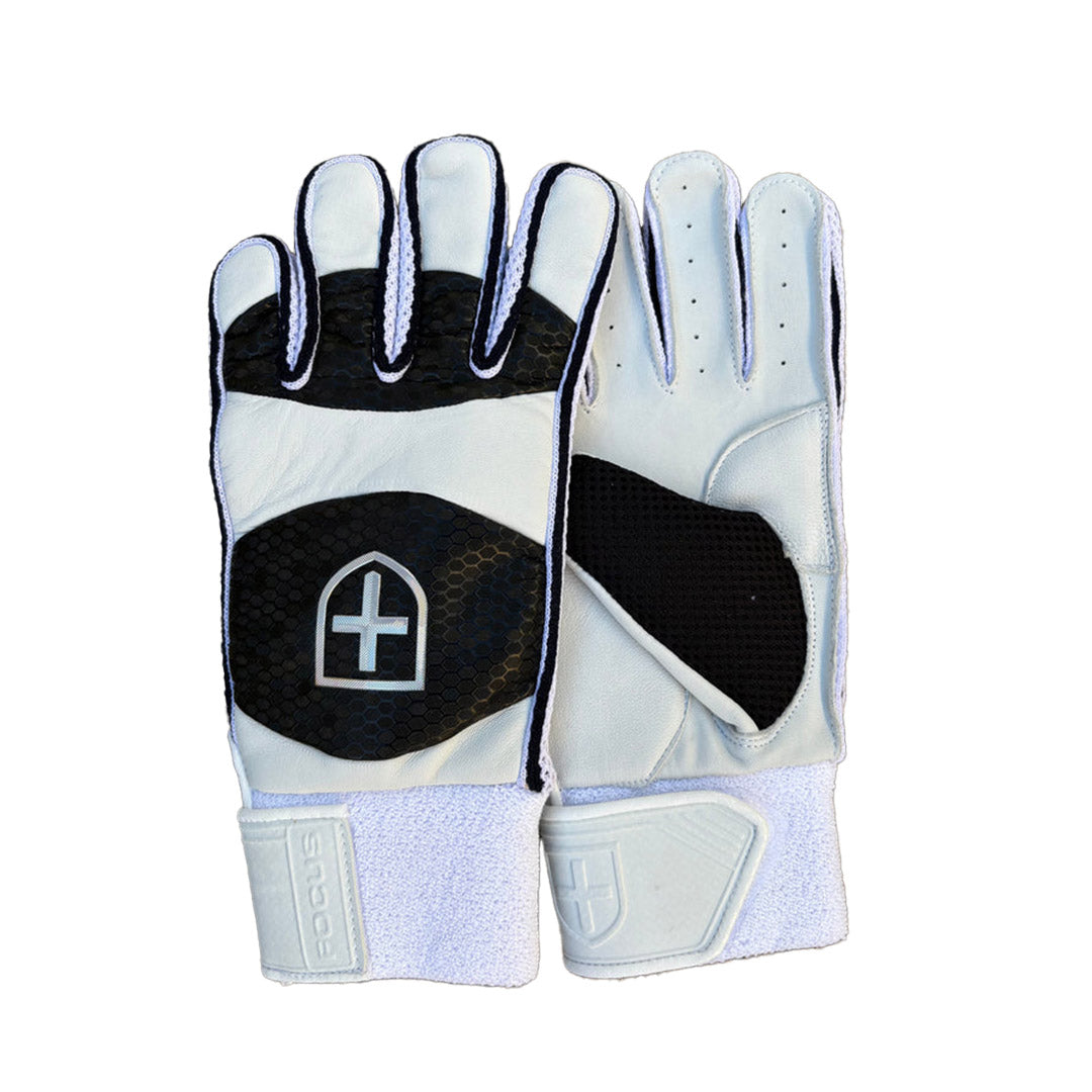 Focus Indoor Batting Gloves - Black