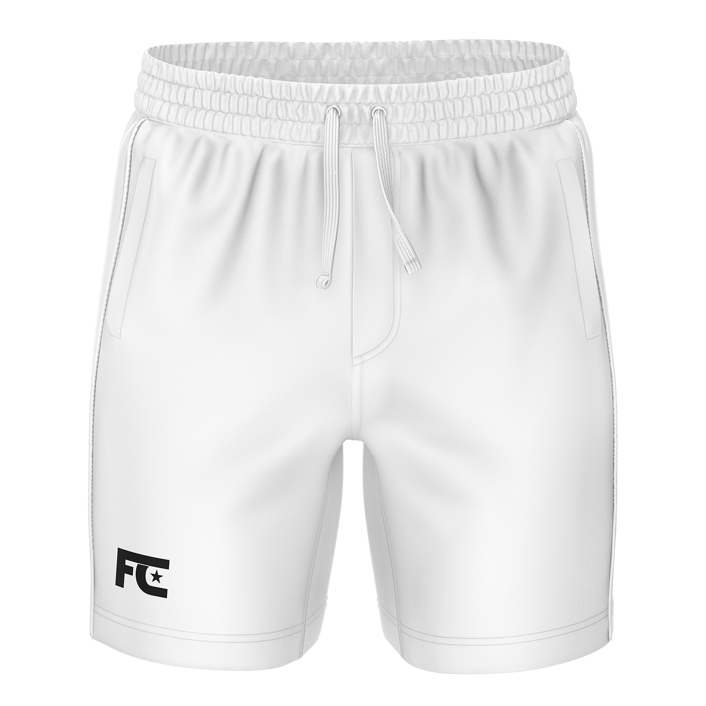 Focus Pure White Cricket Shorts