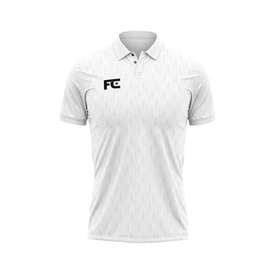 Focus Cricket Polo -  Limited White Gold