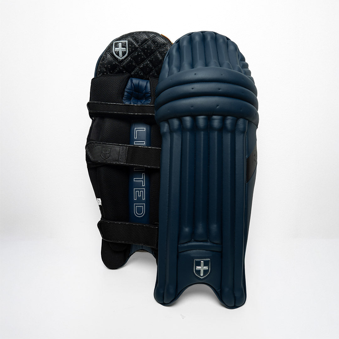 Limited Edition Batting Pads Blue - Adult - RH