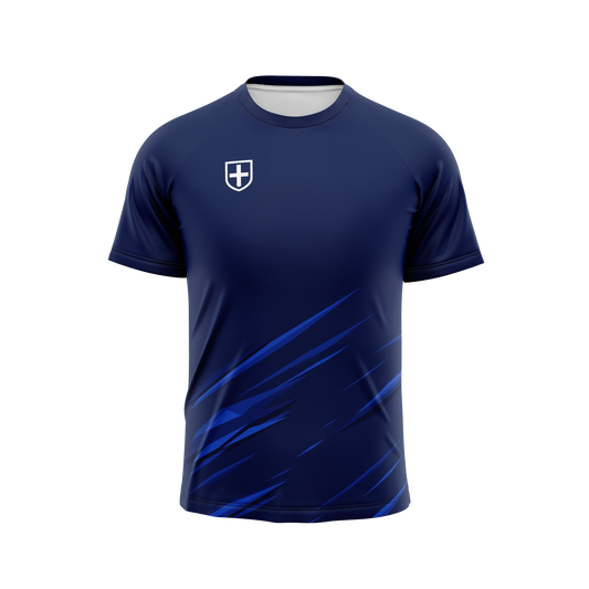 Focus Performance Training Tee - Navy